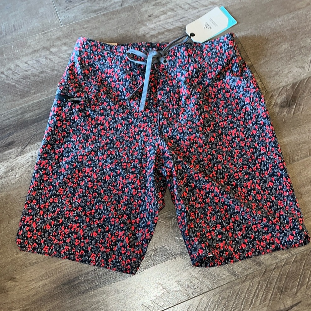 PRANA "FENTON" BOARD SHORTS UPF 50+ NWT MENS 28